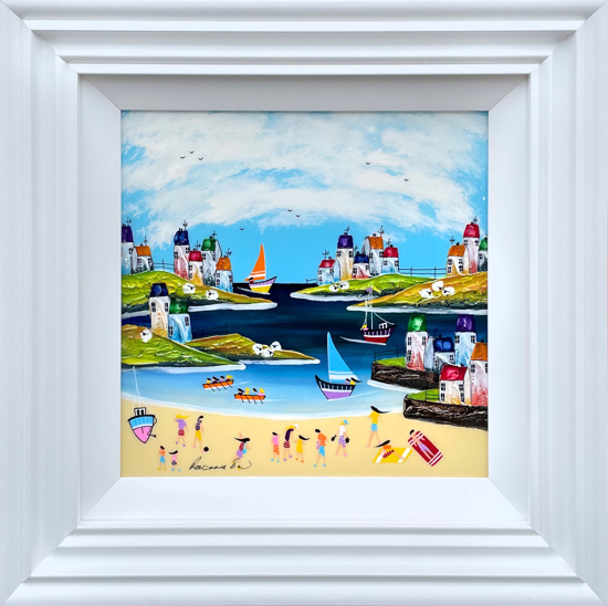 https://www.galleryrouge.co.uk/cdn-cgi/image/quality=60Picture of Rozanne Bell Original - Beach Days