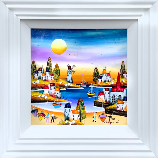 https://www.galleryrouge.co.uk/cdn-cgi/image/quality=60Picture of Rozanne Bell Original - Seaside Views