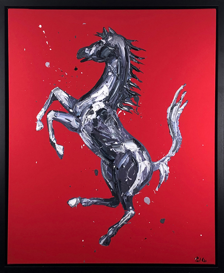 https://www.galleryrouge.co.uk/cdn-cgi/image/quality=60Picture of Rampante Cavallo - Red